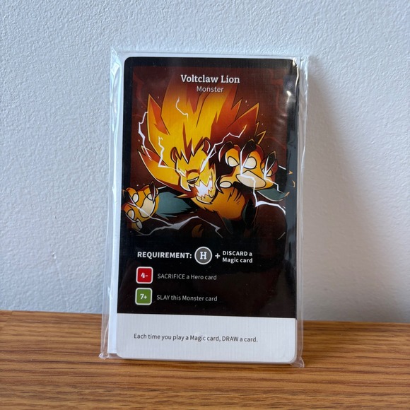 Unstable Games Other - Unstable Games Here to Slay Monsters Expansion KSE Pack 13 Cards New Sealed‎